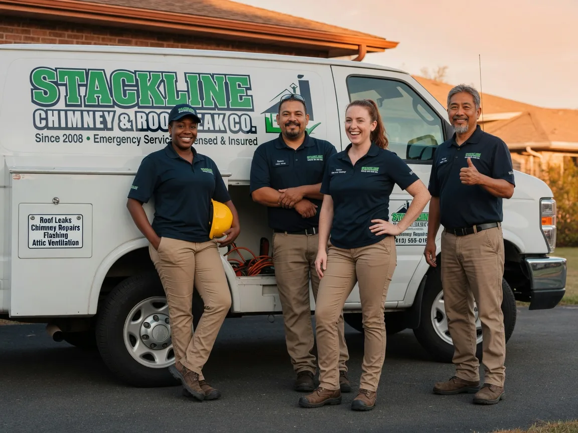 Chimney flashing repair company in Libertyville, IL